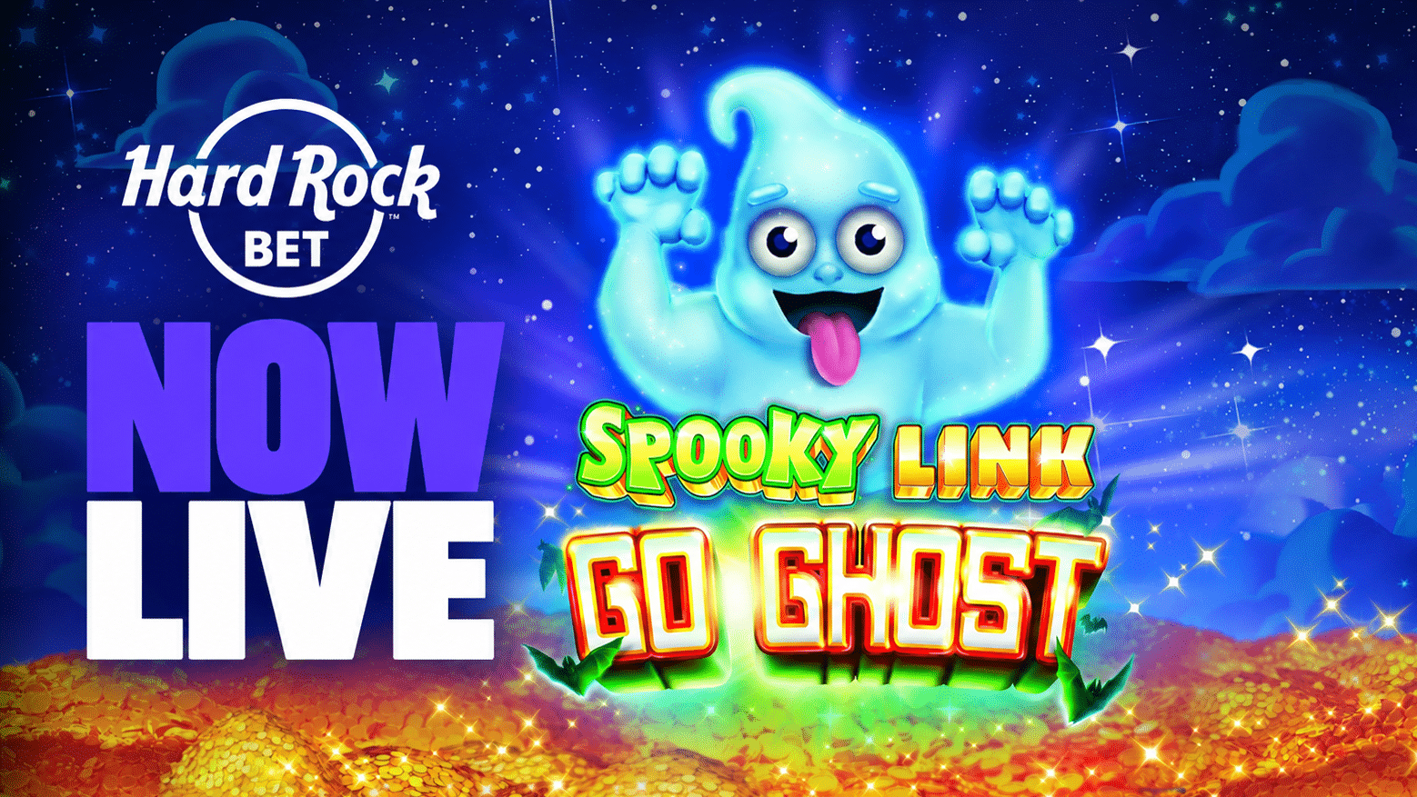 Now Live at Hard Rock Bet - Spooky Link Go Ghost