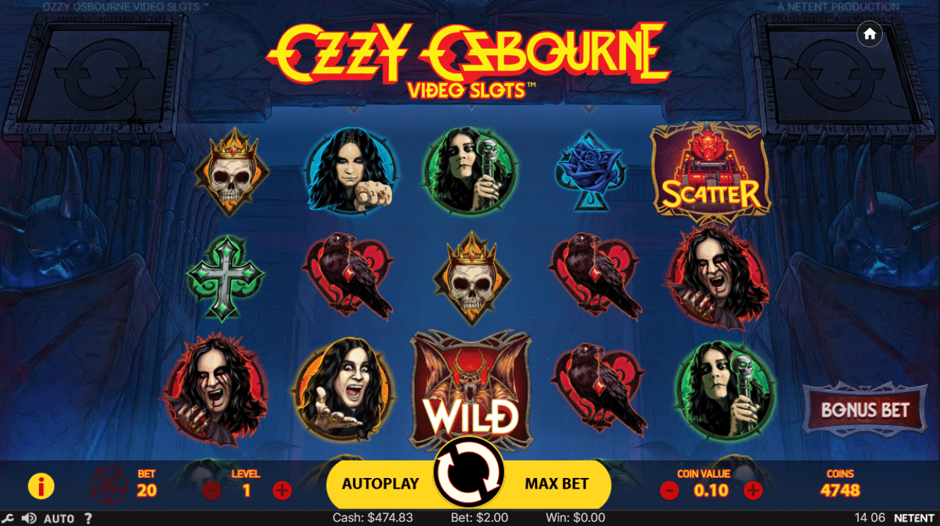 Ozzy Osbourne Video Slots