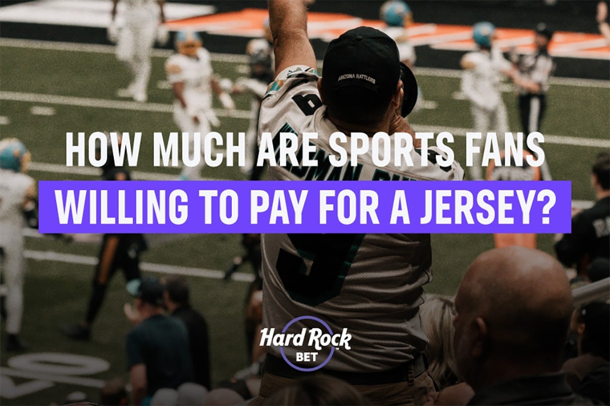 how much are sports fans willing to pay for a jersey?